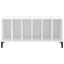 vinylskab 100x38x48 cm konstrueret træ hvid