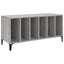 vinylskab 100x38x48 cm konstrueret træ grå sonoma-eg