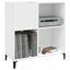 vinylskab 84,5x38x89 cm konstrueret træ hvid