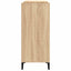 vinylskab 84,5x38x39 cm konstrueret træ sonoma-eg