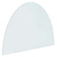 Pejs glasplade Transparent 800 x 600 mm Glas