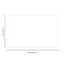 Pejs glasplade Transparent 80 x 50 cm Glas