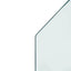 Pejs glasplade Transparent 120 x 50 cm Glas