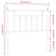 udskiftningsgavl 90 cm metal hvid