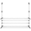 tørrestativ til altan 89x25x(60-95) cm aluminium