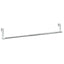 gardinstænger 2 stk. 40-60 cm aluminium hvid og sølvfarvet