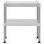 bord til rygeovn 40x28x44,5 cm galvaniseret stål