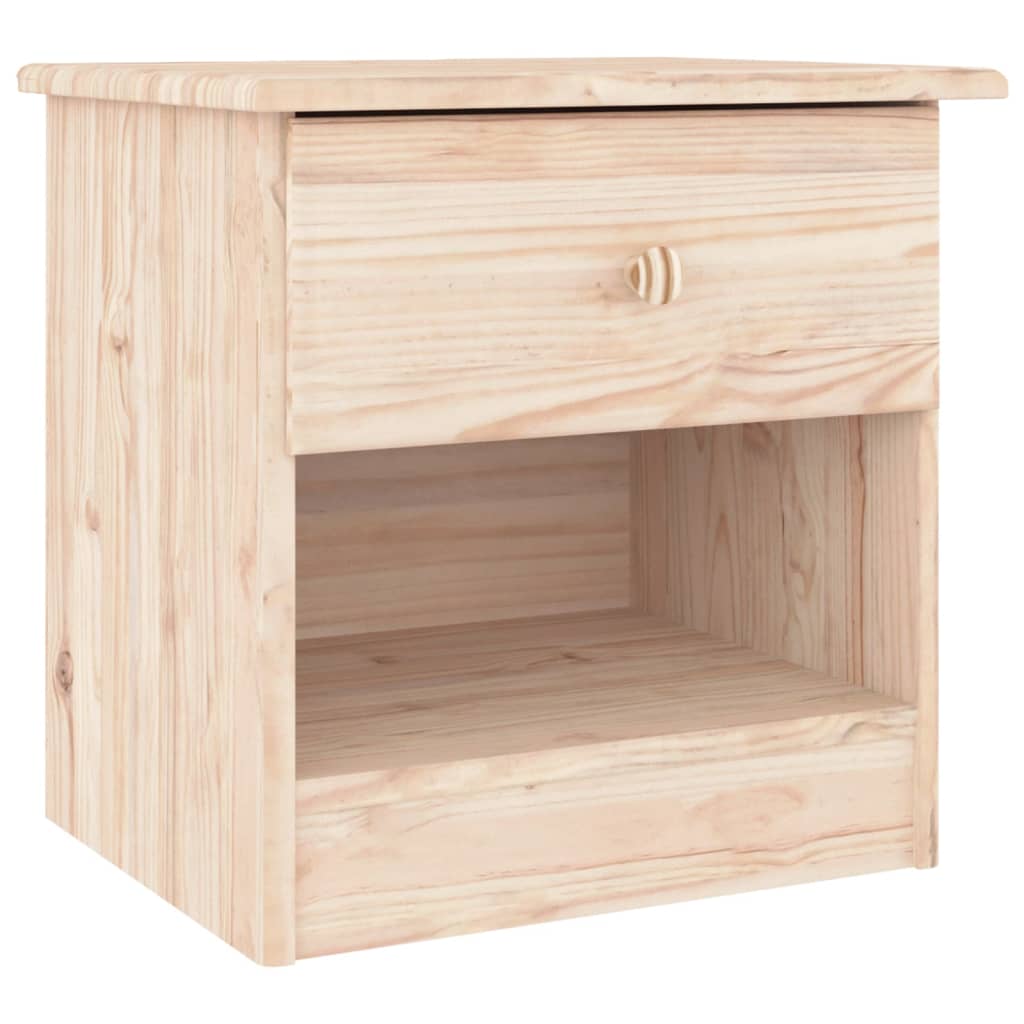 sengebord ALTA 41x35x41 cm massivt fyrretræ