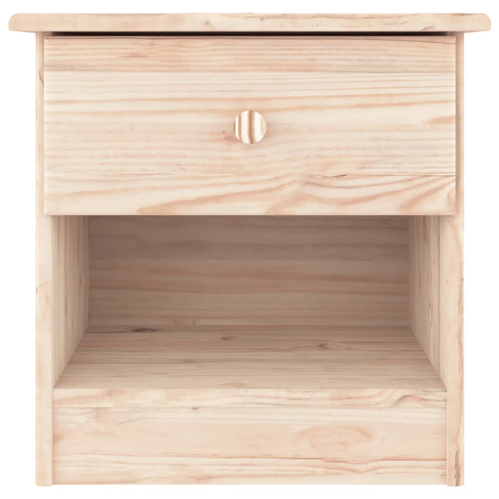 sengebord ALTA 41x35x41 cm massivt fyrretræ