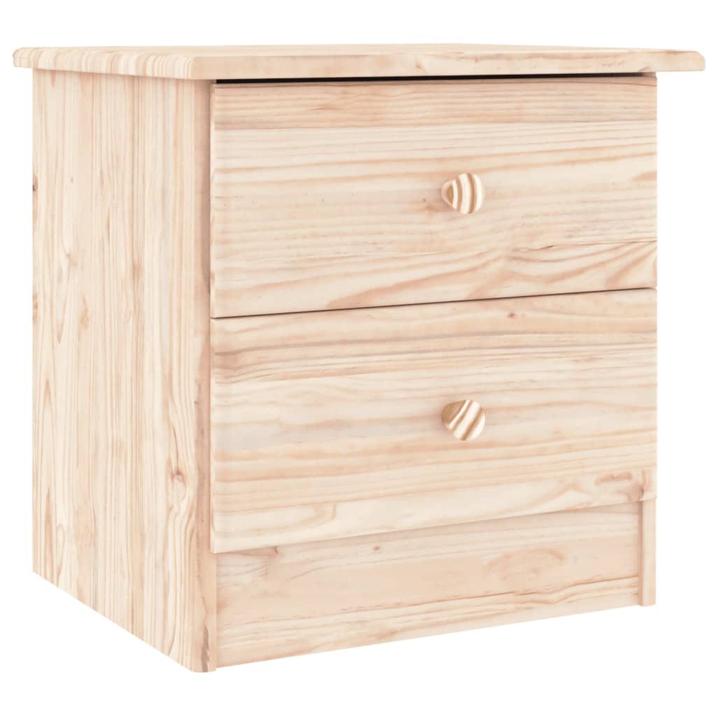 sengebord ALTA 41x35x41 cm massivt fyrretræ