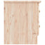 sengebord ALTA 41x35x41 cm massivt fyrretræ