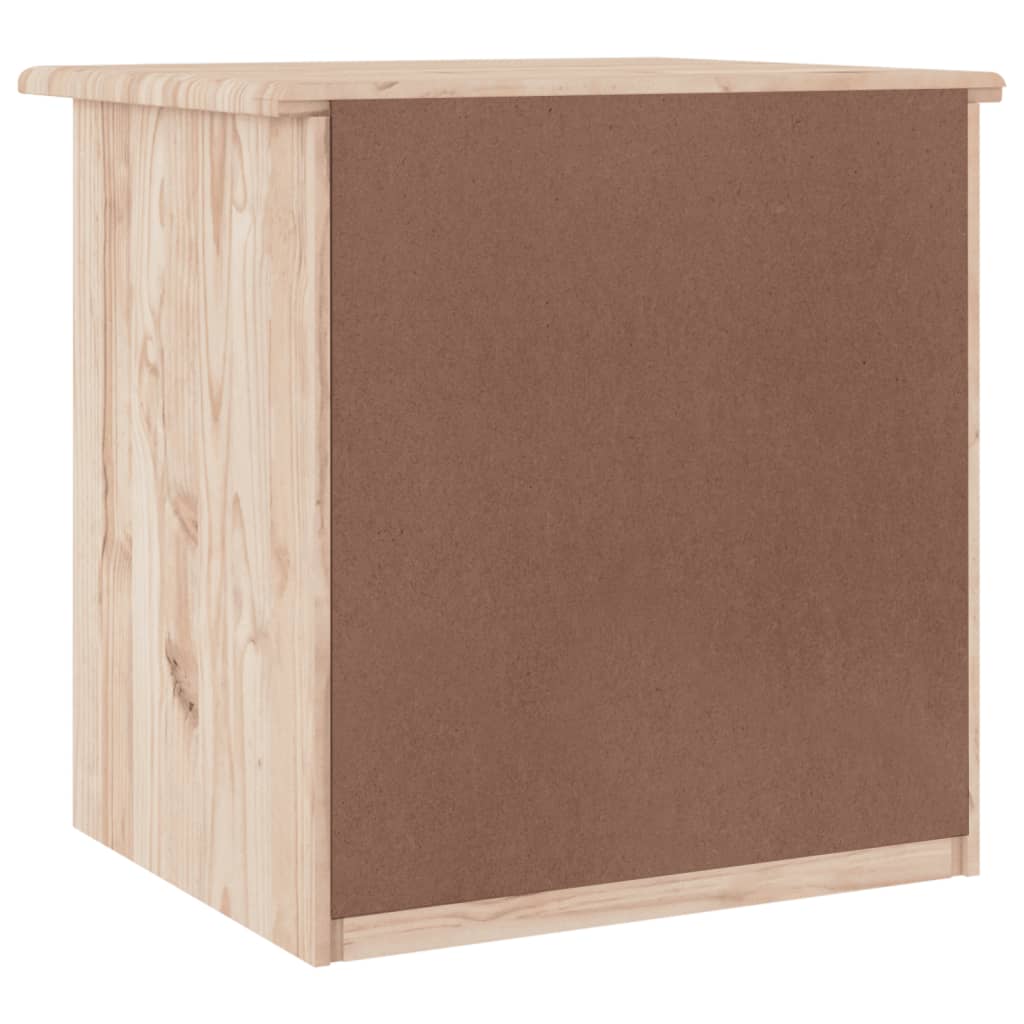sengebord ALTA 41x35x41 cm massivt fyrretræ