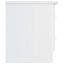 sengebord ALTA 41x35x41 cm massivt fyrretræ hvid