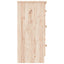 kommode ALTA 112x35x73 cm massivt fyrretræ