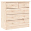 kommode ALTA 77x35x73 cm massivt fyrretræ