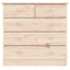 kommode ALTA 77x35x73 cm massivt fyrretræ