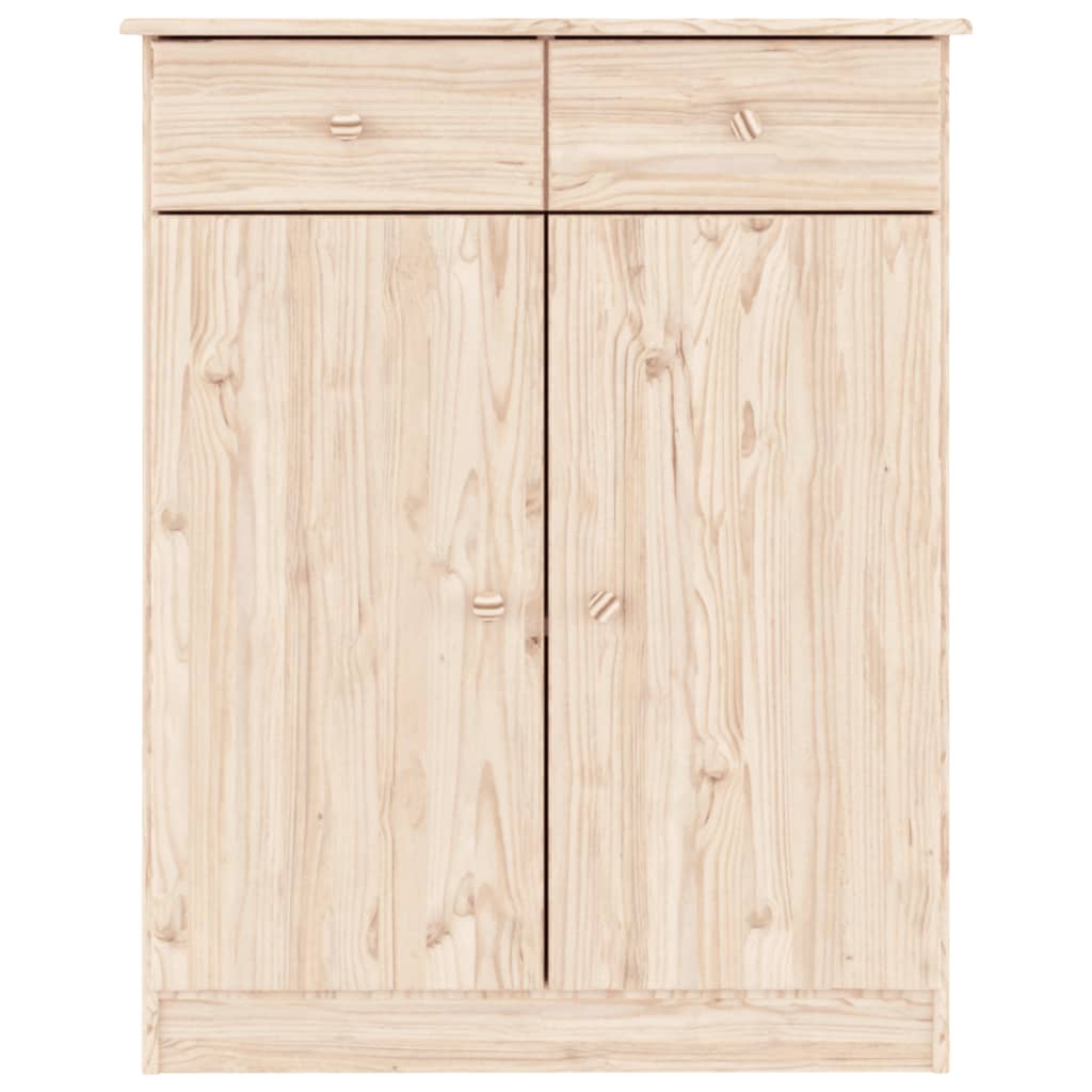 sengebord ALTA 77x35x96 cm massivt fyrretræ