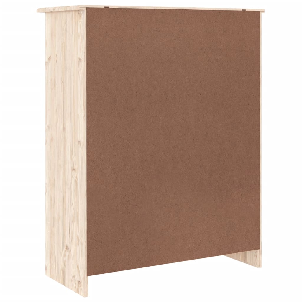 sengebord ALTA 77x35x96 cm massivt fyrretræ