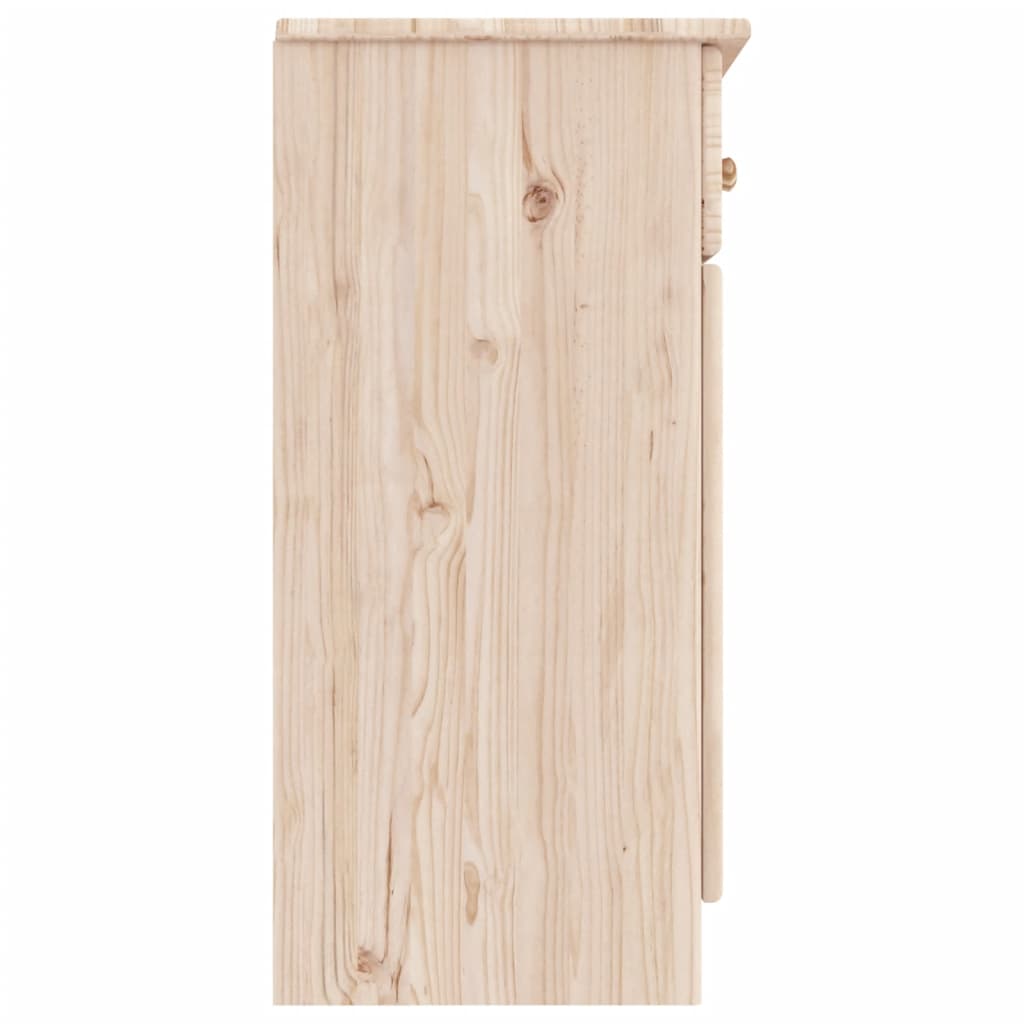 skænk ALTA 77x35x73 cm massivt fyrretræ