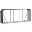 brændestativ 234x45x100 cm galvaniseret stål grøn