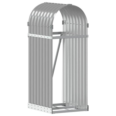brændestativ 40x45x100 cm galvaniseret stål lysegrå