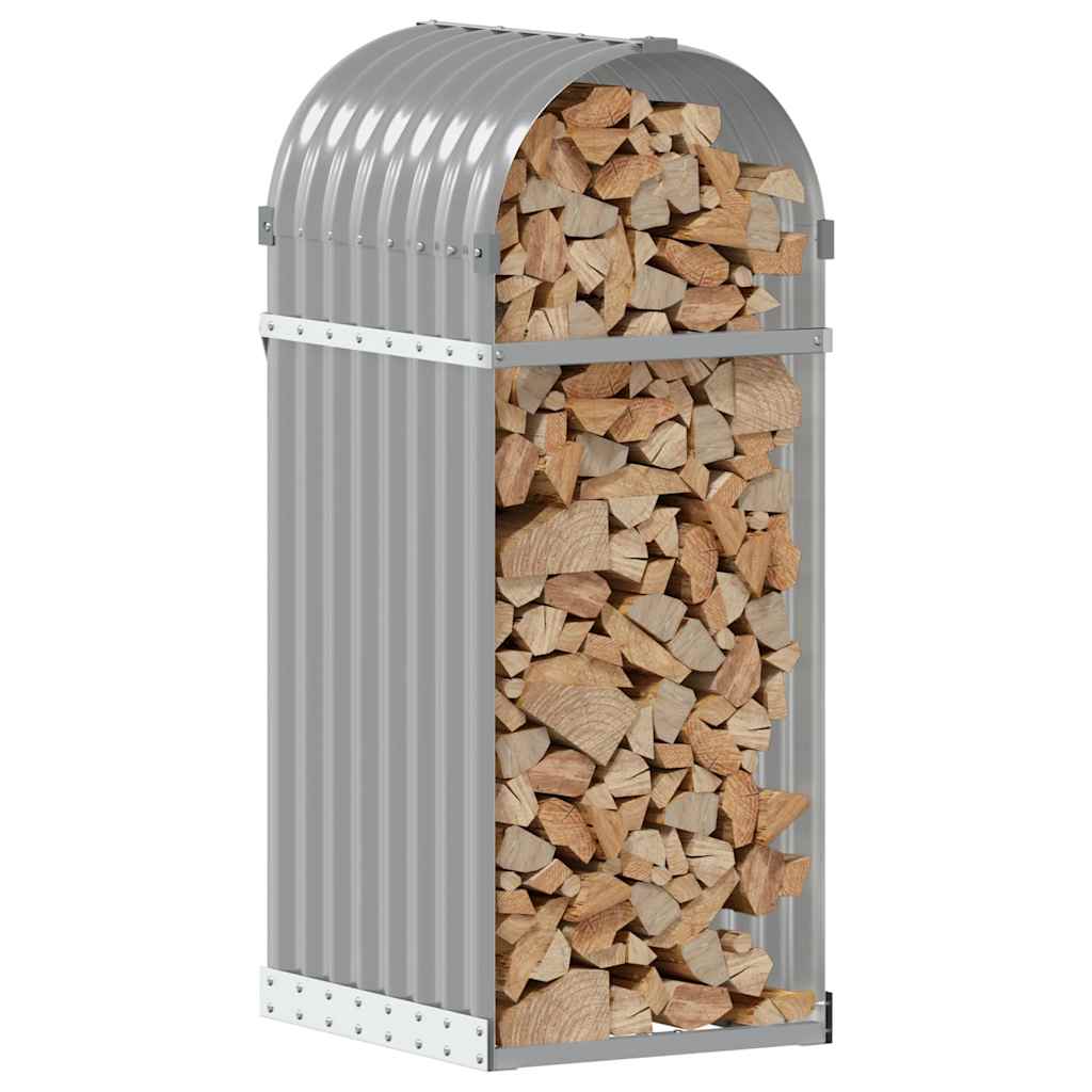 brændestativ 40x45x100 cm galvaniseret stål lysegrå