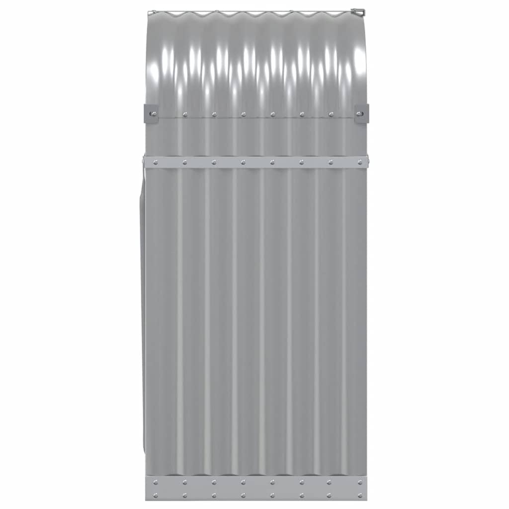brændestativ 40x45x100 cm galvaniseret stål lysegrå