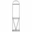 brændeholder antracit 40x45x170 cm galvaniseret stål