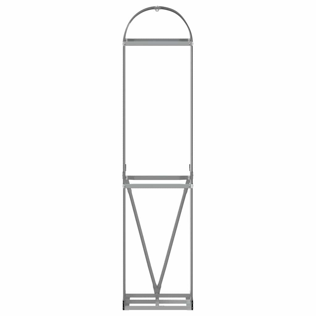 brændeholder antracit 40x45x170 cm galvaniseret stål