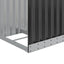 brændeholder antracit 40x45x170 cm galvaniseret stål