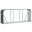 brændeholder antracit 234x45x100 cm galvaniseret stål