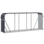 brændeholder antracit 234x45x100 cm galvaniseret stål