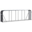 brændestativ 300x45x100 cm galvaniseret stål antracitgrå