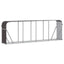 brændestativ 300x45x100 cm galvaniseret stål brun