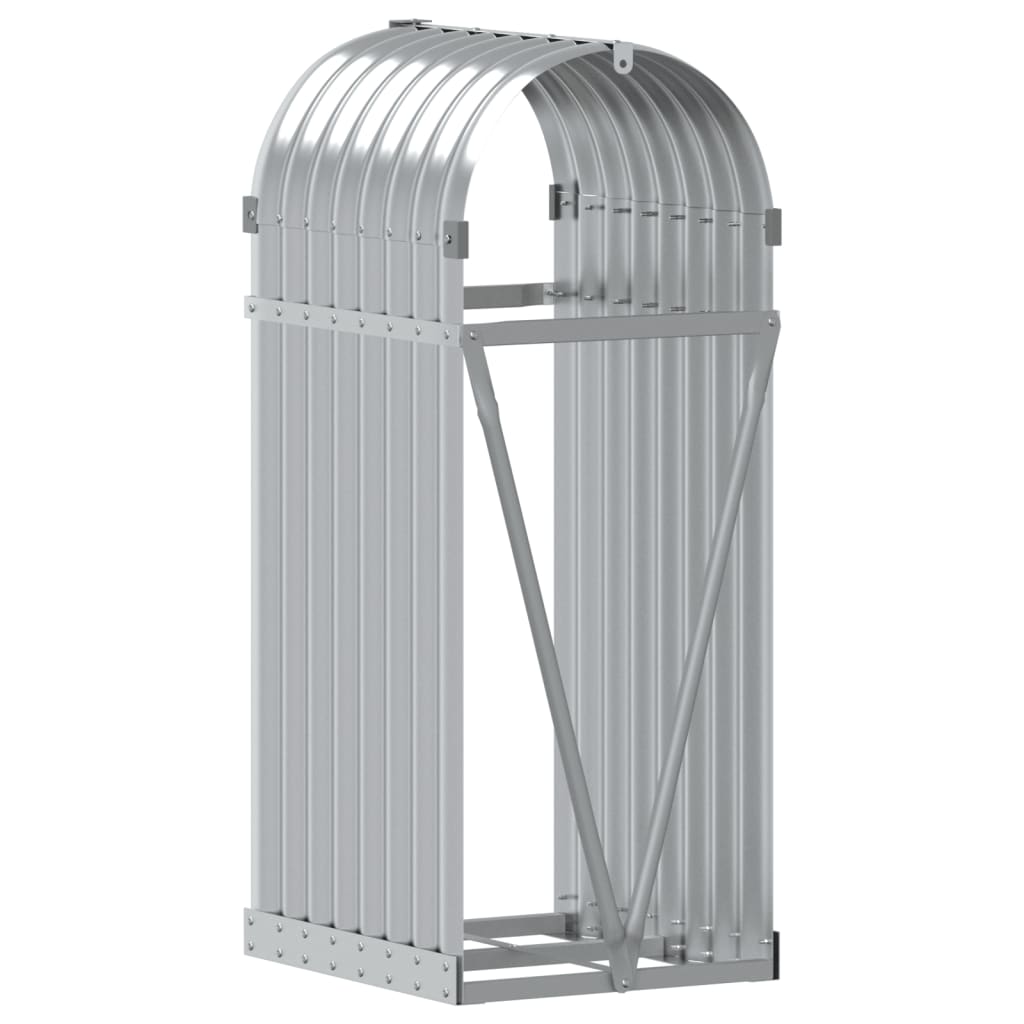 brændestativ 40x45x100 cm galvaniseret stål grøn
