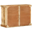 skænk 80x30x55 cm massivt ru mangotræ