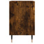 sengeborde 2 stk. 40x30x50 cm konstrueret træ røget egetræ