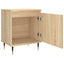 sengeborde 2 stk. 40x30x50 cm konstrueret træ sonoma-eg