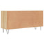 tv-bord 103,5x30x50 cm konstrueret træ sonoma-eg