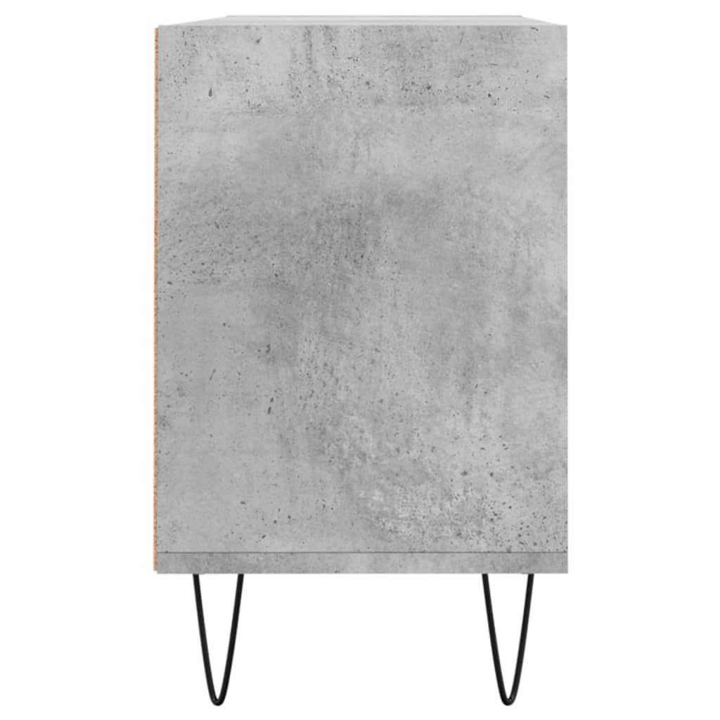 tv-bord 103,5x30x50 cm konstrueret træ betongrå