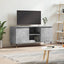tv-bord 104x35x50 cm konstrueret træ betongrå