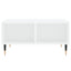 sofabord 60x60x30 cm konstrueret træ hvid