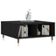 sofabord 60x60x30 cm konstrueret træ sort