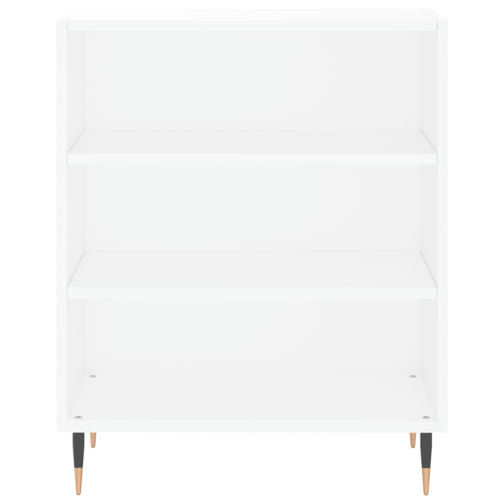 skænk 57x35x70 cm konstrueret træ hvid