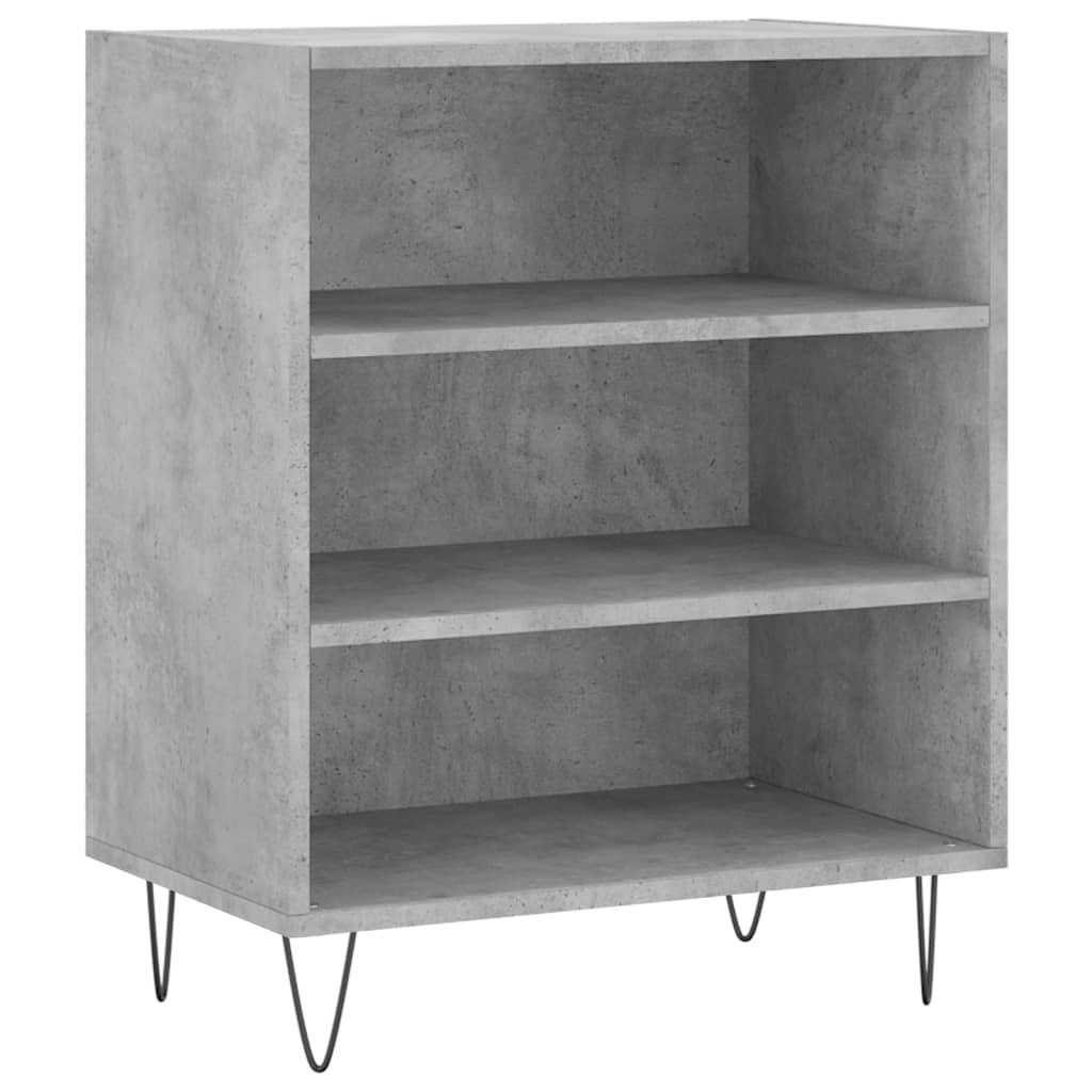 skænk 57x35x70 cm konstrueret træ betongrå