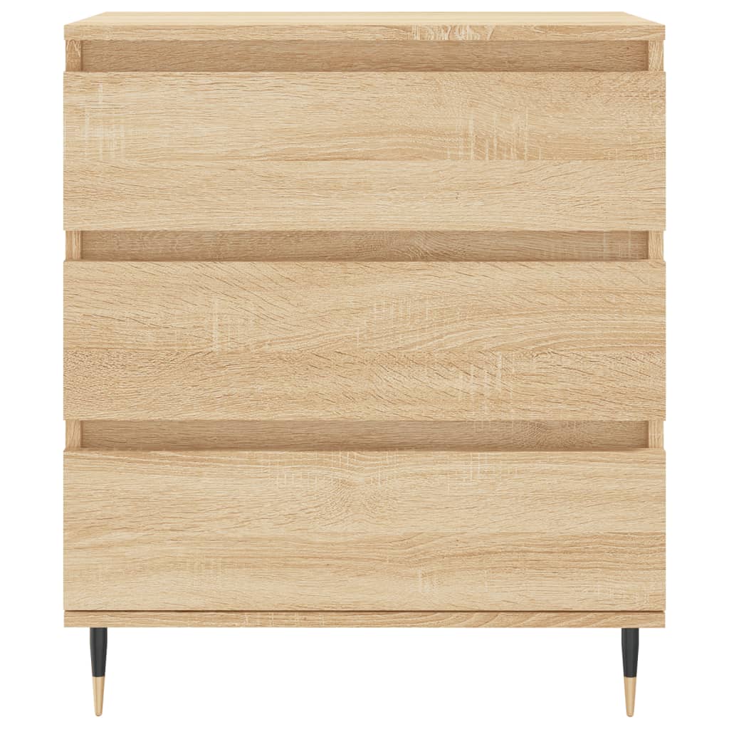 skænk 60x35x70 cm konstrueret træ sonoma-eg