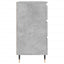 skænk 60x35x70 cm konstrueret træ betongrå