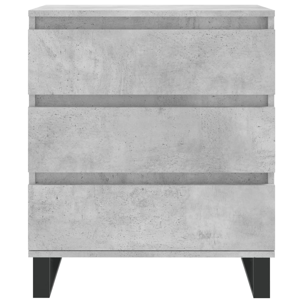 skænk 60x35x70 cm konstrueret træ betongrå