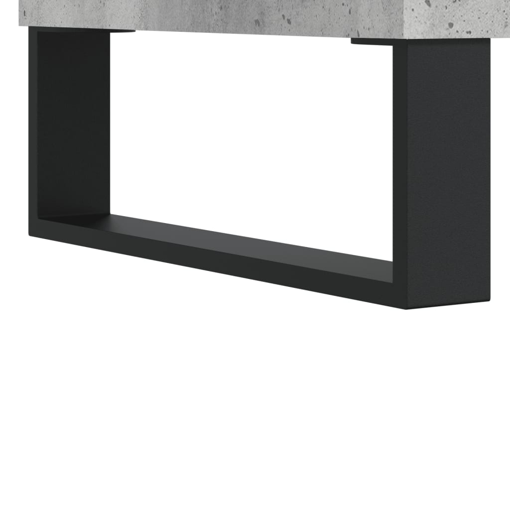 skænk 60x35x70 cm konstrueret træ betongrå