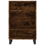 skab 57x35x90 cm konstrueret træ røget egetræ
